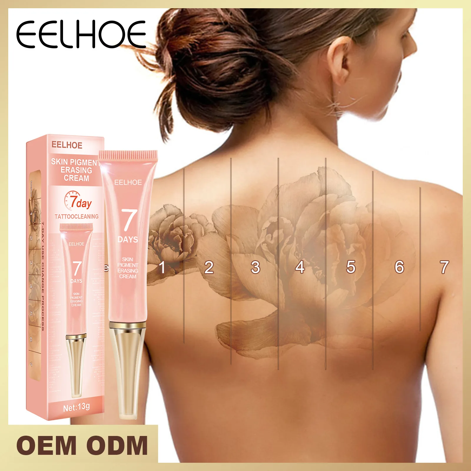 EELHOE Tattoo Removal Cream 7 Days Permanent Attoo Printing Cleaning Fading Agent Removal Painless Scarless Moisturize Skin Gel
EELHOE Tattoo Removal Cream 7 Days Permanent Attoo Printing Cleaning Fading Agent Removal Painless Scarless Moisturize Skin Gel