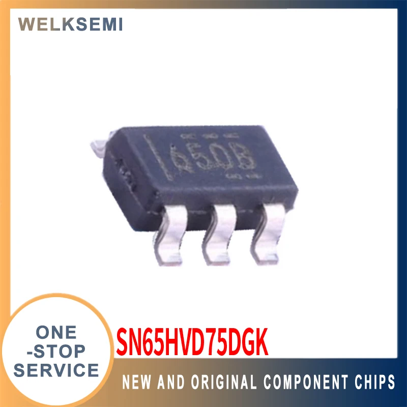 SN65HVD75DGK VSSOP-8 RS-485/RS-422 Chip новый оригинальный точечный универсальный заказ
SN65HVD75DGK VSSOP-8 RS-485/RS-422 Chip новый оригинальный точечный универсальный заказ