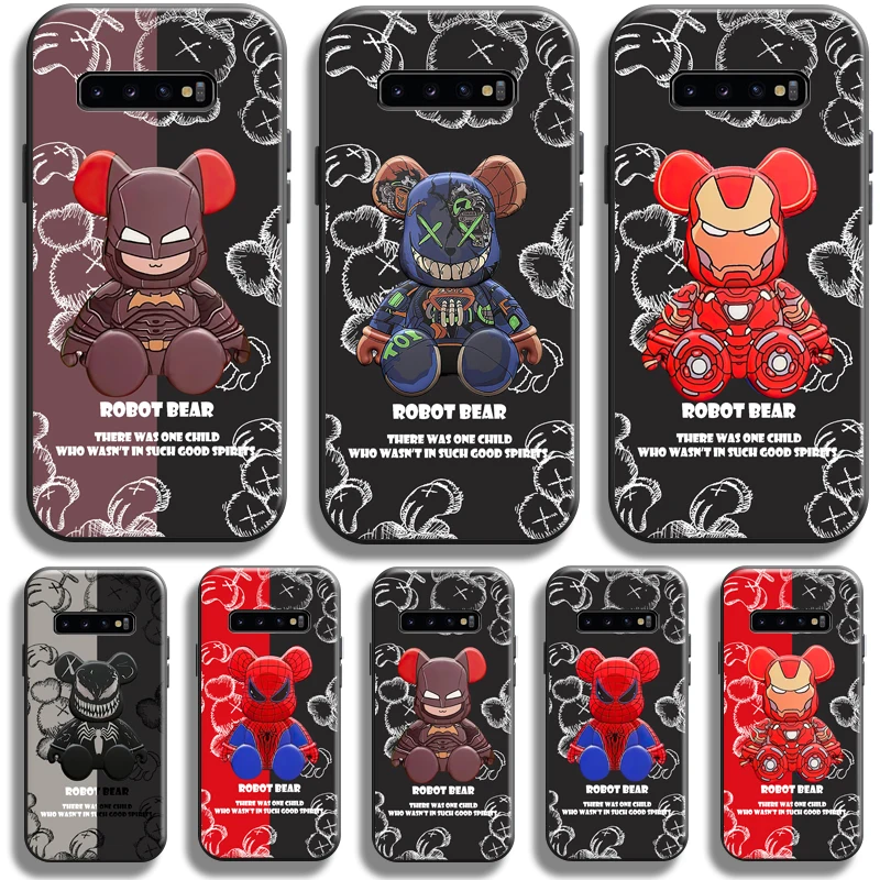 Marvel Cute Spiderman Venom Bear Case For Samsung Galaxy S10 Plus Lite S10E Phone Case For Samsung S10 5G Black Liquid Silicon
Marvel Cute Spiderman Venom Bear Case For Samsung Galaxy S10 Plus Lite S10E Phone Case For Samsung S10 5G Black Liquid Silicon