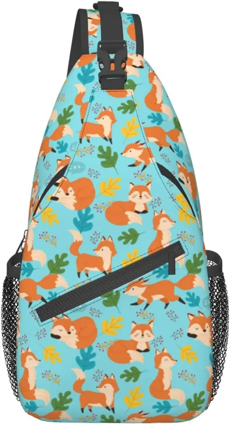 Biunnru Fox Sling Daypacks Crossbody Backpack Chest Bag Lightweight Shoulder Bag Travel Hiking Cycling For Men Women
Biunnru Fox Sling Daypacks Crossbody Backpack Chest Bag Lightweight Shoulder Bag Travel Hiking Cycling For Men Women