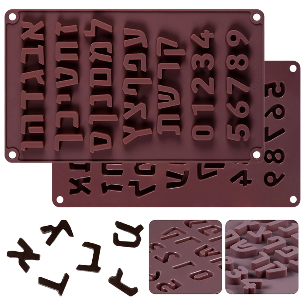 A-Z Alphabet Silicone Baking Mold 0-9 Number Donut Gingerbread Cake Mold Non-Stick DIY Sugarcraft Chocolate Baking Accessories
A-Z Alphabet Silicone Baking Mold 0-9 Number Donut Gingerbread Cake Mold Non-Stick DIY Sugarcraft Chocolate Baking Accessories