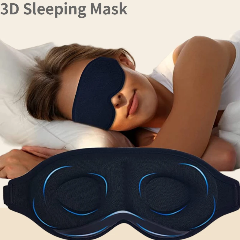 3D Eyepatch Sleep Eye sleeping Mask Comfort Blocking Light Sleep Eye Mask Soft Padded Travel Shade Cover eye mask for sleeping
3D Eyepatch Sleep Eye sleeping Mask Comfort Blocking Light Sleep Eye Mask Soft Padded Travel Shade Cover eye mask for sleeping