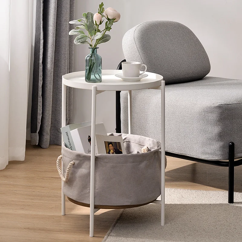 Metal Storage Coffee Table Nordic Tray Holder Sofa Side Table Living Room Round Couch Modern Mesas Para Sala De Casa Room Decor
Metal Storage Coffee Table Nordic Tray Holder Sofa Side Table Living Room Round Couch Modern Mesas Para Sala De Casa Room Decor