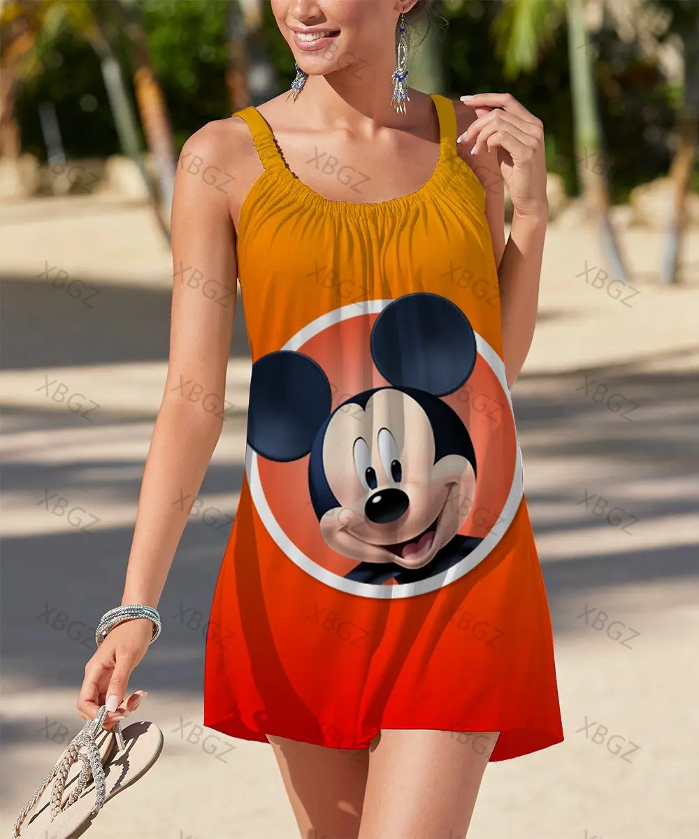 Loose Dresses for Women 2022 Party Beach Dress Summer Woman Minnie Mouse Boho Sleeveless Women's Top Spring Cartoon Print Sling
Loose Dresses for Women 2022 Party Beach Dress Summer Woman Minnie Mouse Boho Sleeveless Women's Top Spring Cartoon Print Sling