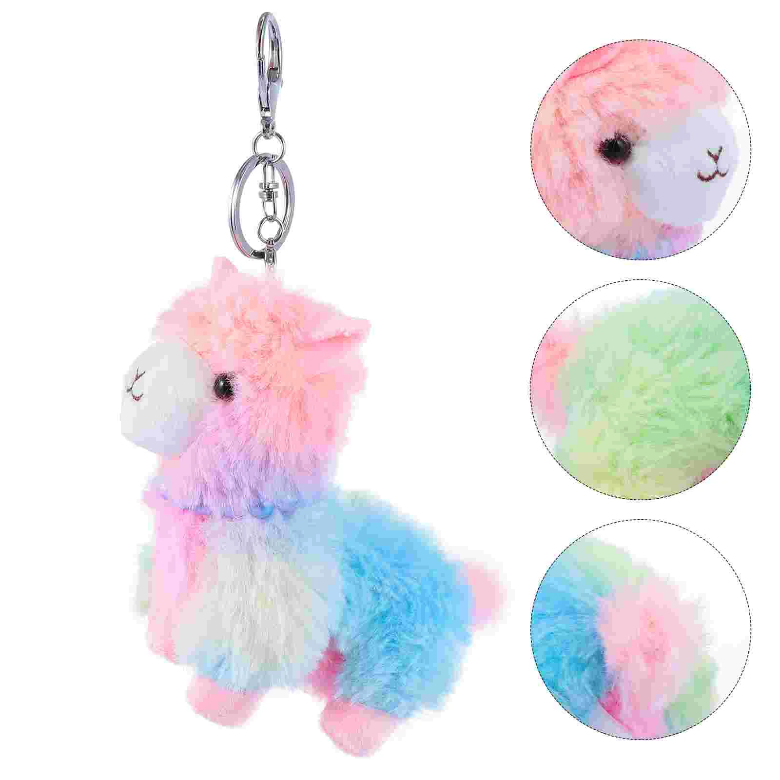 Key Charms Keychain Pendantalpaca Animal Cartoon Hanging Plush Ring Keyring Chain Keychains Gift Handbag Diy Birthday Decorative
Key Charms Keychain Pendantalpaca Animal Cartoon Hanging Plush Ring Keyring Chain Keychains Gift Handbag Diy Birthday Decorative