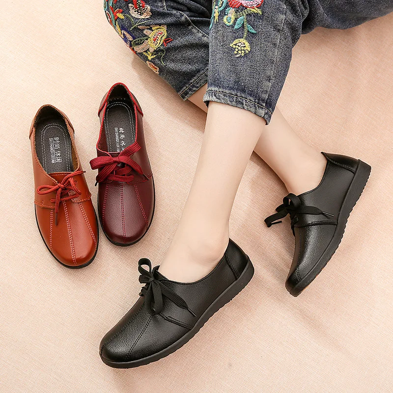 New single shoes soft bottom non-slip breathable comfortable women's shoes lace-up single shoes flat shoes shoes woman
New single shoes soft bottom non-slip breathable comfortable women's shoes lace-up single shoes flat shoes shoes woman