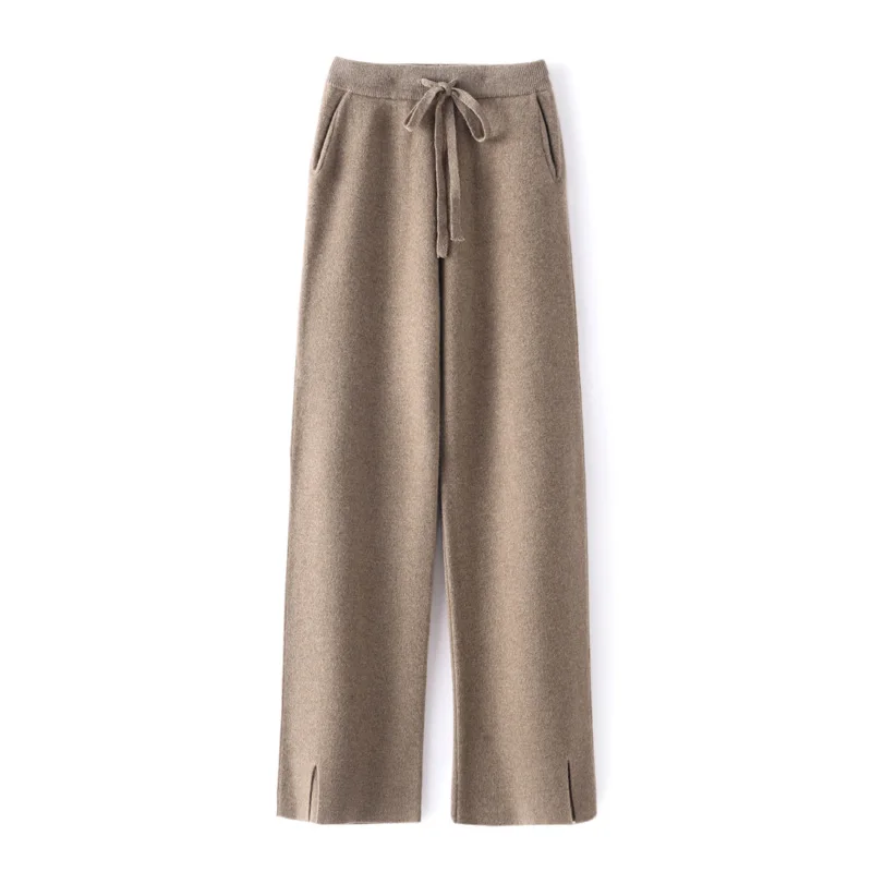 100% Merino Wool Pants Ladies High Waist Knit Pants Autumn / Winter Thickened Loose Wide Leg Pants Korean Fashion Cashmere Pants
100% Merino Wool Pants Ladies High Waist Knit Pants Autumn / Winter Thickened Loose Wide Leg Pants Korean Fashion Cashmere Pants
