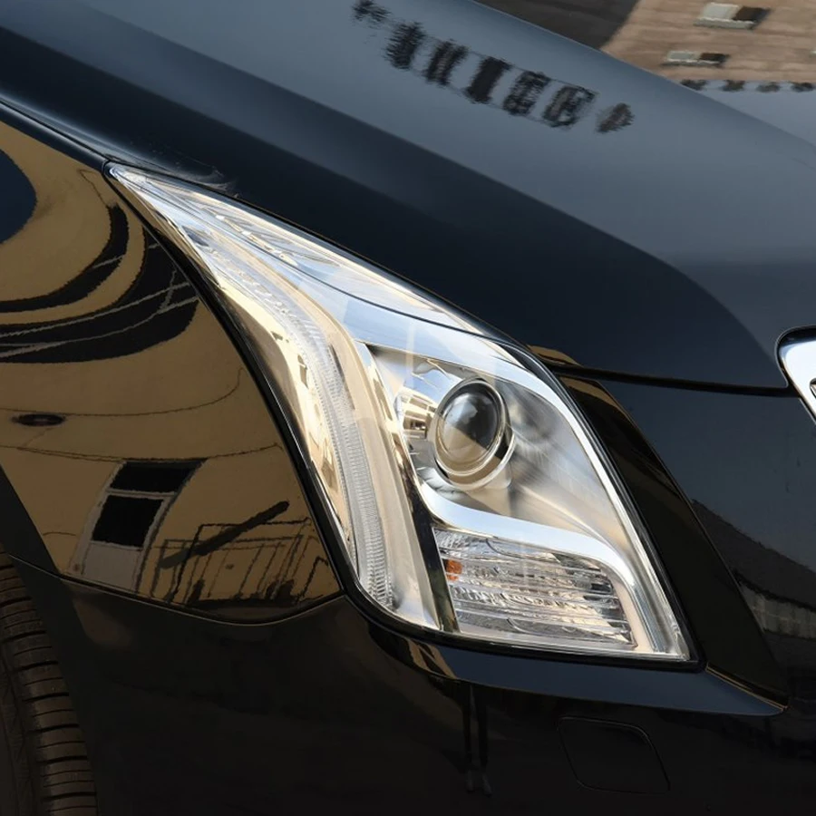 

Крышка налобного фонаря для Cadillac XTS 2013-2017, прозрачная крышка налобного фонаря, корпус налобного фонаря из оргстекла, замена оригинального аб...