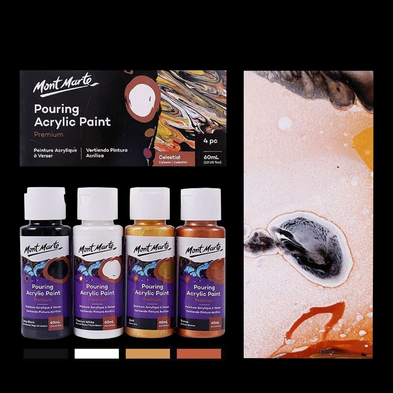 60ML Pigment Acrylic Paint Set Fluid Marbling Paint Acrylic Pouring Medium Drawing Tool For Artist DIY Art Supplies
60ML Pigment Acrylic Paint Set Fluid Marbling Paint Acrylic Pouring Medium Drawing Tool For Artist DIY Art Supplies