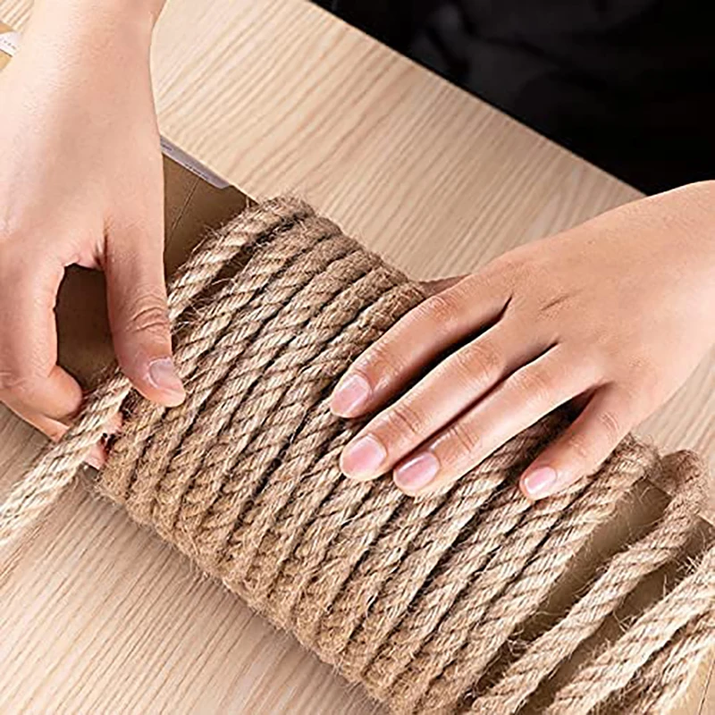 10M Natural Jute Twine String Cat Tree Rope Twine Scratch Post Rope Sisal Rope for Crafts Cat Tree DIY Garden Decor Twine String 
10M Natural Jute Twine String Cat Tree Rope Twine Scratch Post Rope Sisal Rope for Crafts Cat Tree DIY Garden Decor Twine String
