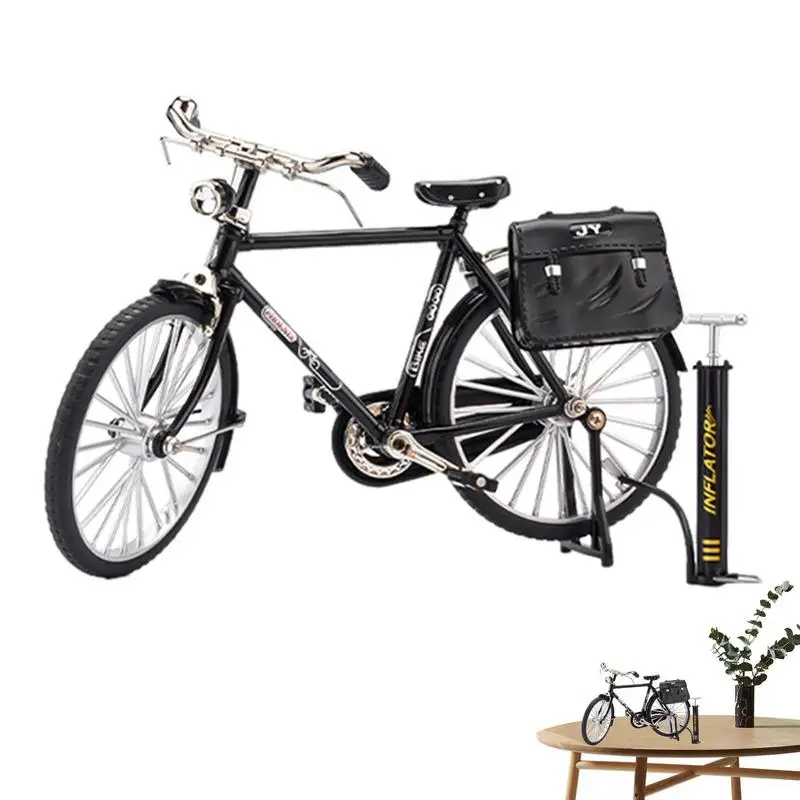DIY Bicycle Model Scale Mini Finger Bicycle With Inflator DIY Supplies For Collection Assembly And Playing Classic Bicycle
DIY Bicycle Model Scale Mini Finger Bicycle With Inflator DIY Supplies For Collection Assembly And Playing Classic Bicycle