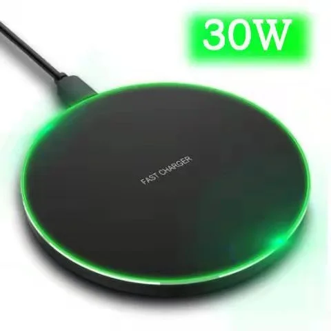 30W Wireless Charger for iPhone 11 12 X XR XS Max 8 fast wirless Charging for Samsung Huawei phone charger wireless
30W Wireless Charger for iPhone 11 12 X XR XS Max 8 fast wirless Charging for Samsung Huawei phone charger wireless