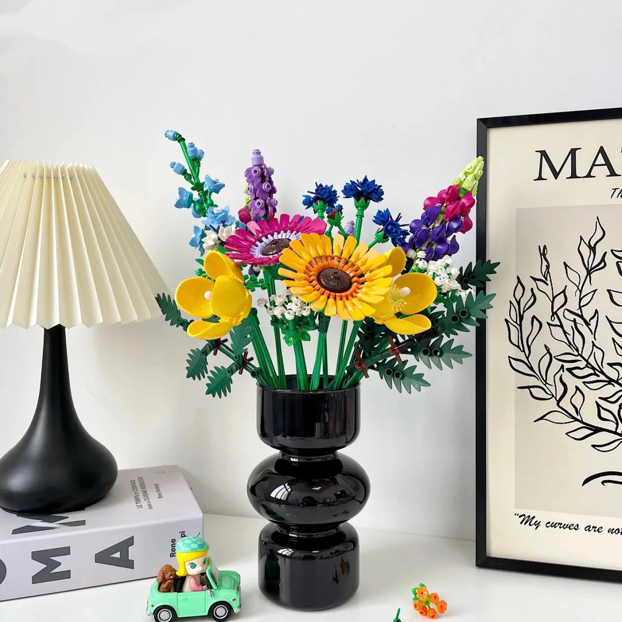 Creative decoration home accessories building blocks Valentine's Day gift 99033 bouquet creative plant series 939pcs
Creative decoration home accessories building blocks Valentine's Day gift 99033 bouquet creative plant series 939pcs