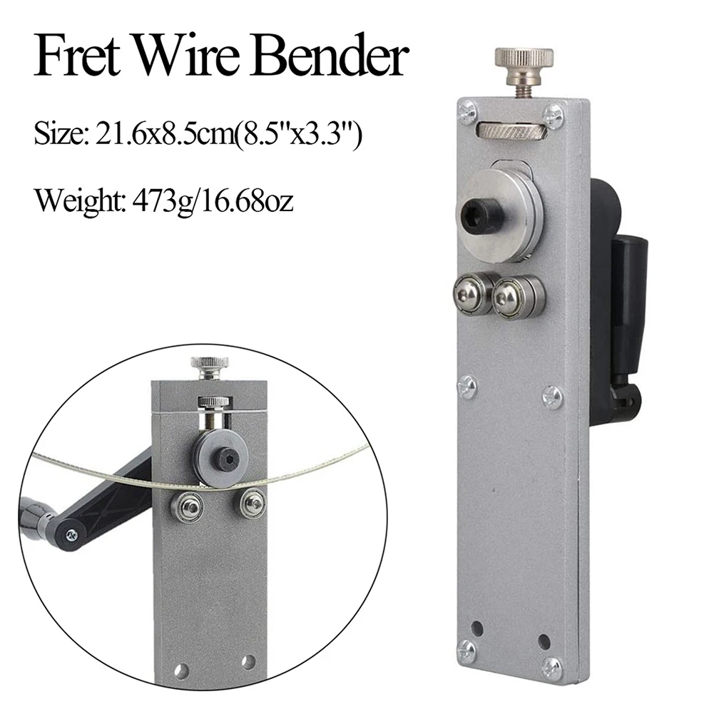 Luthier Tool Fret Wire Bender Stringed Instruments Maintenance Radian Adjuster Straightening Zinc Alloy Guitar Bass Universal
Luthier Tool Fret Wire Bender Stringed Instruments Maintenance Radian Adjuster Straightening Zinc Alloy Guitar Bass Universal