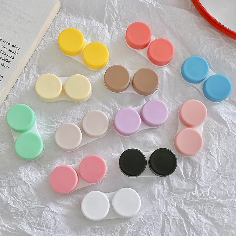 2Pcs Colorful Mini Round Travel Kit Holder Lens Container Colored Contact Lenses Case Contact Lens Cases for Eyes Contacts Set
2Pcs Colorful Mini Round Travel Kit Holder Lens Container Colored Contact Lenses Case Contact Lens Cases for Eyes Contacts Set