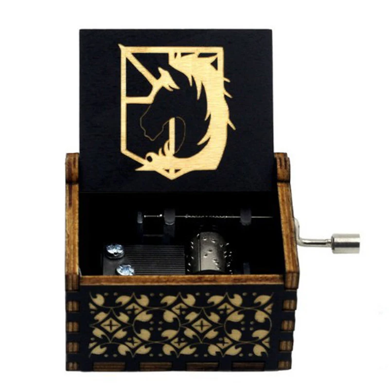 New creative style wooden carving hand-cranked music box Queen Jurassic Park you are my sunshine classical gift box wood
New creative style wooden carving hand-cranked music box Queen Jurassic Park you are my sunshine classical gift box wood