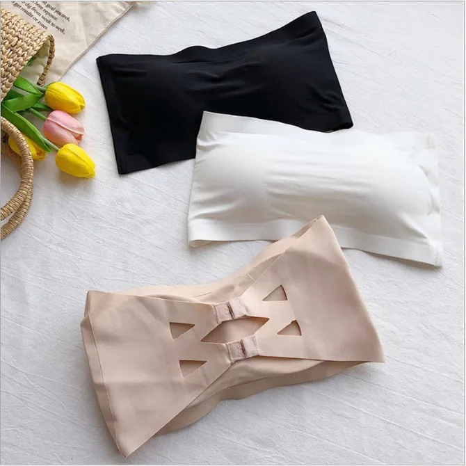 ZUZZEE Seamless Tube Tops Women Invisible Bra Intimates Strapless Bustier Bandeau Breathable Wrapped Chest Underwear
ZUZZEE Seamless Tube Tops Women Invisible Bra Intimates Strapless Bustier Bandeau Breathable Wrapped Chest Underwear