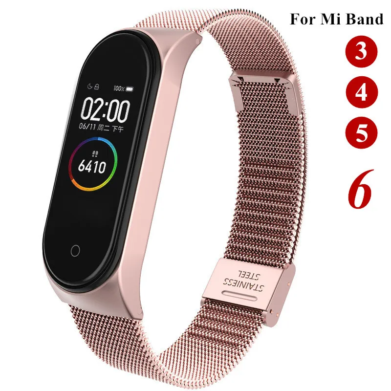 Металлический браслет для Xiaomi Mi Band 3 4 5 6, Безвинтовой ремешок из нержавеющей стали для Mi Band 6 4 3 5
Металлический браслет для Xiaomi Mi Band 3 4 5 6, Безвинтовой ремешок из нержавеющей стали для Mi Band 6 4 3 5