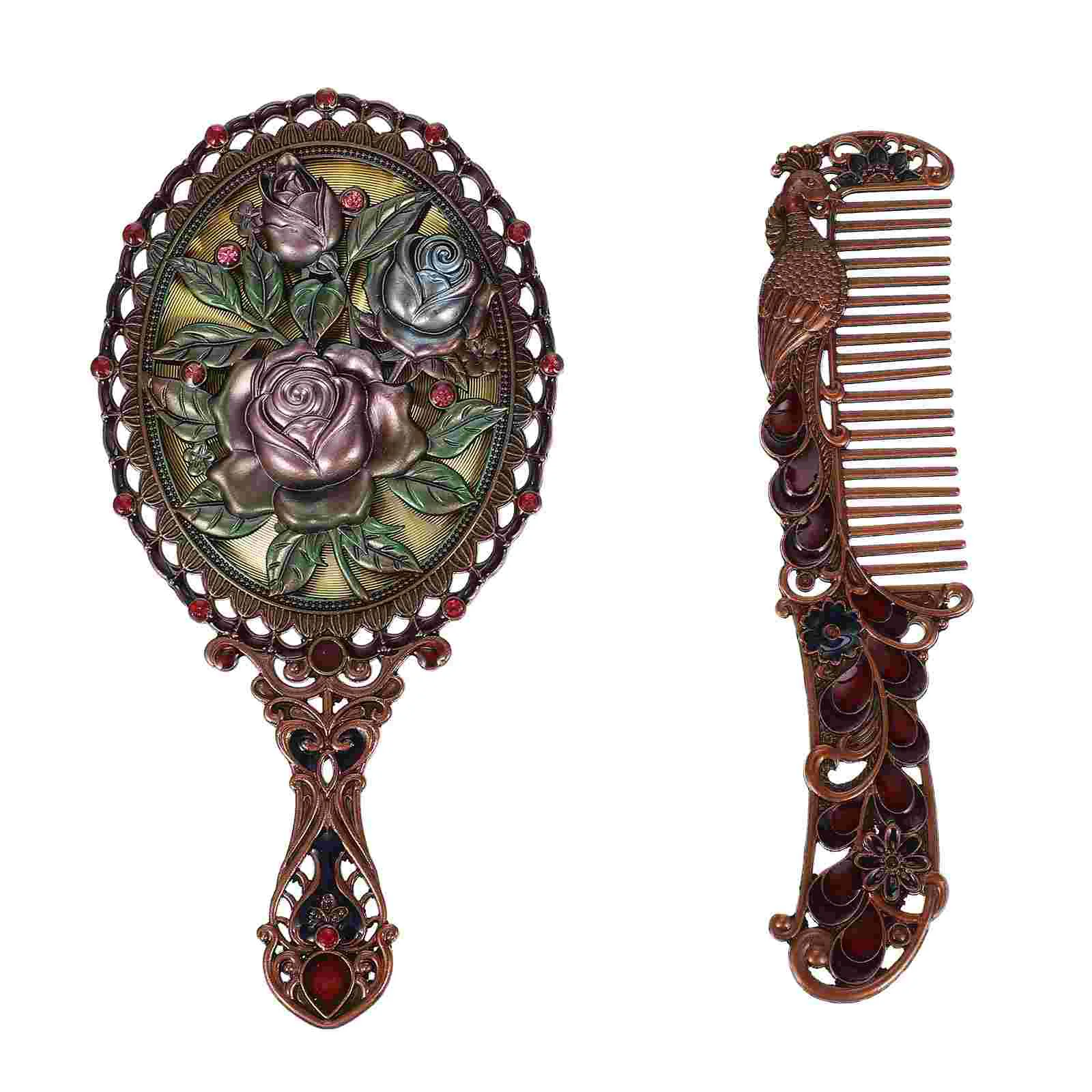 Mirror Handle Convenient Mini Vanity Beauty Adorable Zinc Alloy Makeup Girl Woman Travel Hair Brush
Mirror Handle Convenient Mini Vanity Beauty Adorable Zinc Alloy Makeup Girl Woman Travel Hair Brush