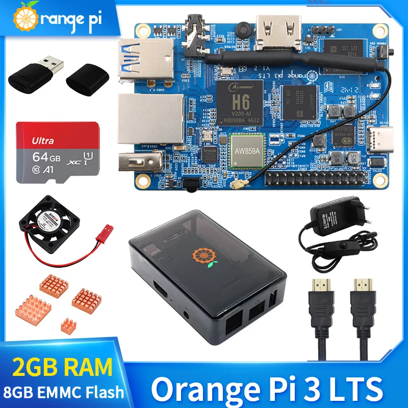 Новый Orange Pi 3 LTS 2 Гб ОЗУ 8 ГБ EMMC Flash AllWinner H6, доска с открытым исходным кодом, компьютер, работающий на Android 9,0, Ubuntu Debian OS с ABS
Новый Orange Pi 3 LTS 2 Гб ОЗУ 8 ГБ EMMC Flash AllWinner H6, доска с открытым исходным кодом, компьютер, работающий на Android 9,0, Ubuntu Debian OS с ABS