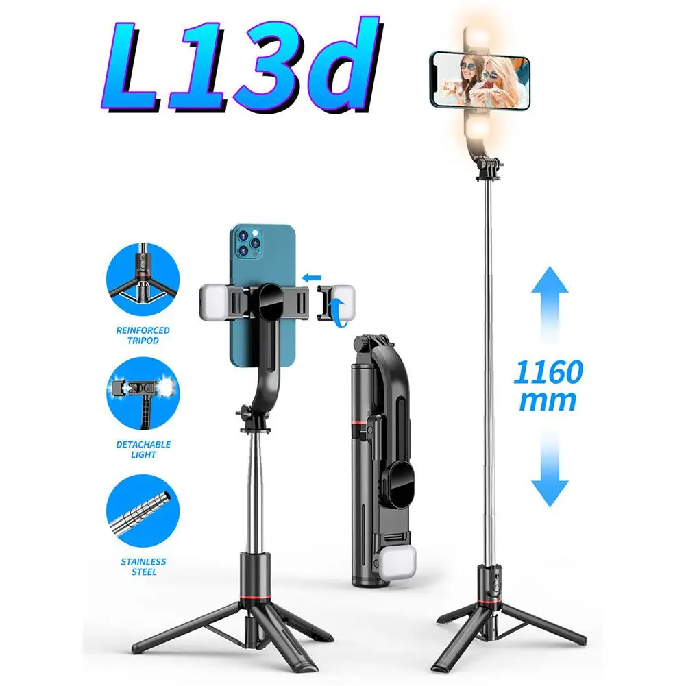 L13 Mobile Phone Selfie Stick Bracket Handheld Bluetooth-compatible Shutter Photo Tripod Integrated Bracket
L13 Mobile Phone Selfie Stick Bracket Handheld Bluetooth-compatible Shutter Photo Tripod Integrated Bracket