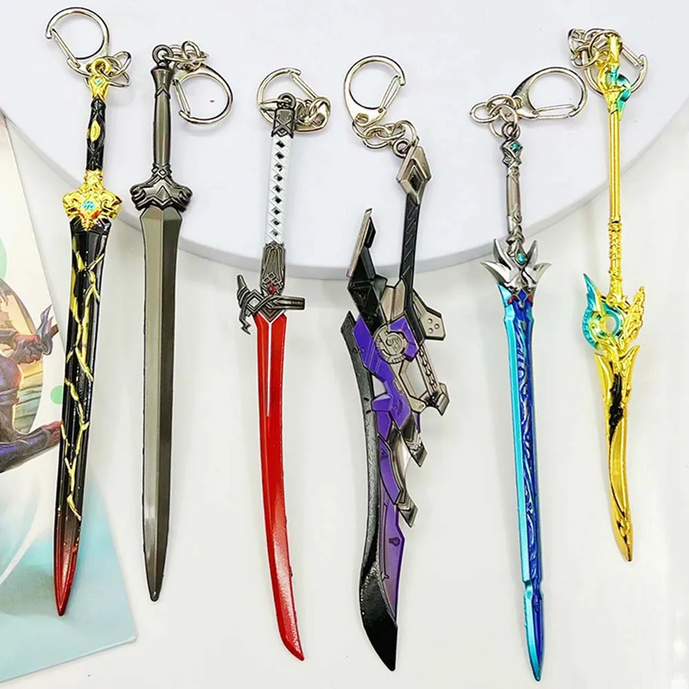 Game Honkai Star Rail Blade Weapon Keychain Cosplay Jingyuan Yanqing Arlan Kafka Anime Cartoon Metal Key Chain Pendant Keyring
Game Honkai Star Rail Blade Weapon Keychain Cosplay Jingyuan Yanqing Arlan Kafka Anime Cartoon Metal Key Chain Pendant Keyring