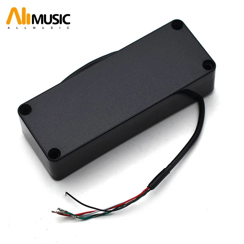 Sealed Soapbar 4 Hole Bass Guitar Pickup 5 String Double Coil Humbucker Pickup 104.5*38mm Ceramic Magnet Bass Guitar Accessories 
Sealed Soapbar 4 Hole Bass Guitar Pickup 5 String Double Coil Humbucker Pickup 104.5*38mm Ceramic Magnet Bass Guitar Accessories