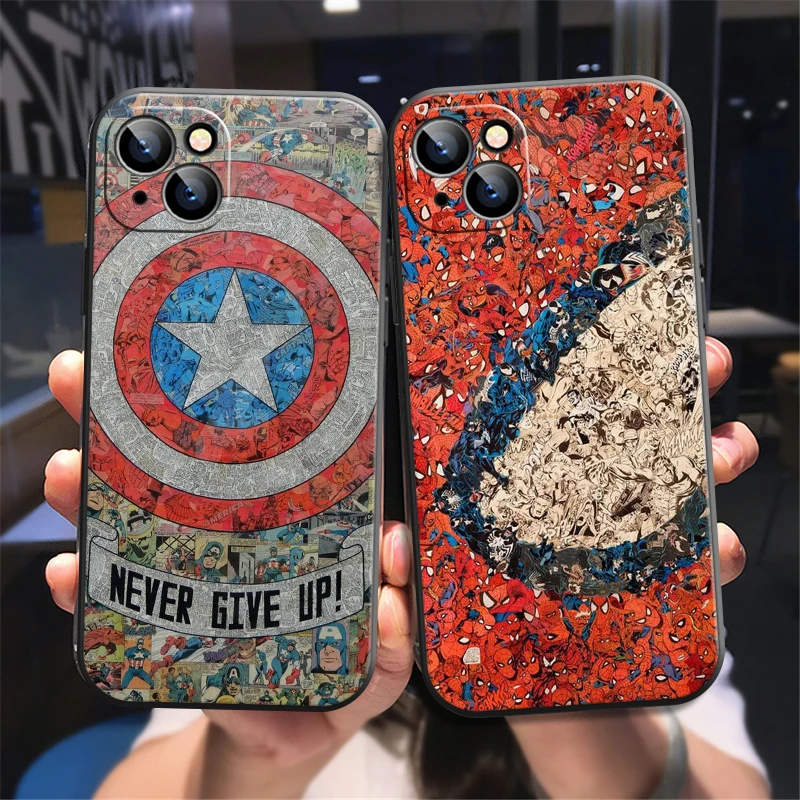 Popular Marvel Phone Case For iPhone X XS XR XS Max 11 11 Pro 12 12 Pro Max For iPhone 12 13 Mini Carcasa Back Black Soft Coque
Popular Marvel Phone Case For iPhone X XS XR XS Max 11 11 Pro 12 12 Pro Max For iPhone 12 13 Mini Carcasa Back Black Soft Coque