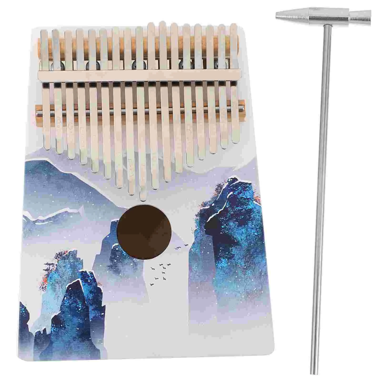 1 Set of Kalimba Portable Keyboard Thumb Piano Musical instrument Supply
1 Set of Kalimba Portable Keyboard Thumb Piano Musical instrument Supply
