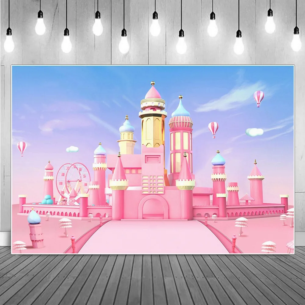 Playground Castles Birthday Decoration Photography Backdrops Girls Pink Candyland Amusement Tower Studio Photo Booth Backgrounds
Playground Castles Birthday Decoration Photography Backdrops Girls Pink Candyland Amusement Tower Studio Photo Booth Backgrounds