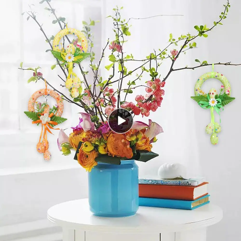 Hanging Party Decoration Wreath Spring Ring Door Wall Hanging Artificial Green Plant Home Pendant Easter Egg
Hanging Party Decoration Wreath Spring Ring Door Wall Hanging Artificial Green Plant Home Pendant Easter Egg