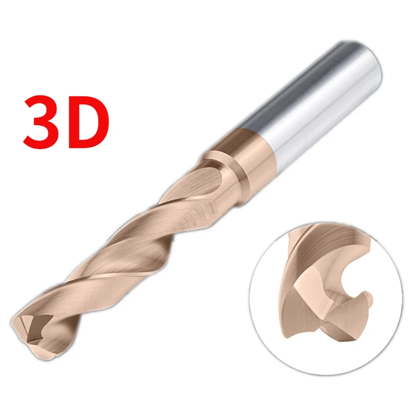 Сверла твердосплавные DEMK D4-D16 с внутренним и внешним охлаждением 
Сверла твердосплавные DEMK D4-D16 с внутренним и внешним охлаждением