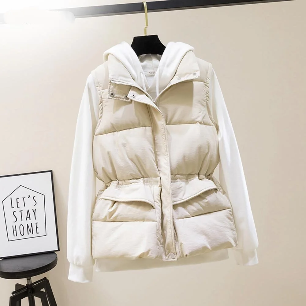New Autumn Vest Chalecos Para Mujer Winter Vest Women Short Vest New Korean Stand Collar Down Cotton Waistcoat Female
New Autumn Vest Chalecos Para Mujer Winter Vest Women Short Vest New Korean Stand Collar Down Cotton Waistcoat Female