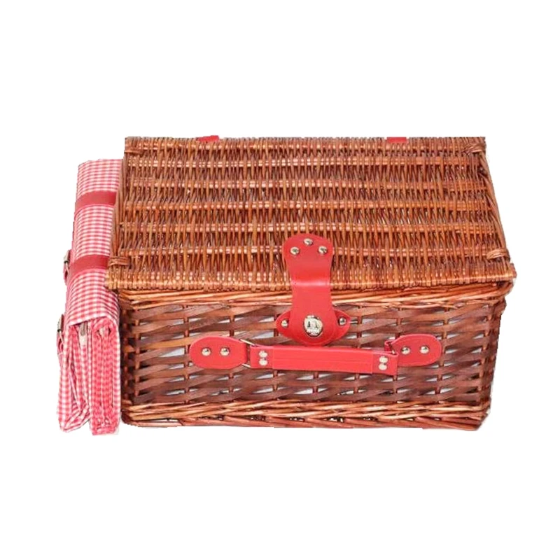 Suitable For 4 People Wicker Outdoor Camping Lunch Box Set Ice Bag Insulation Portable Shopping Bag (Red)
Suitable For 4 People Wicker Outdoor Camping Lunch Box Set Ice Bag Insulation Portable Shopping Bag (Red)