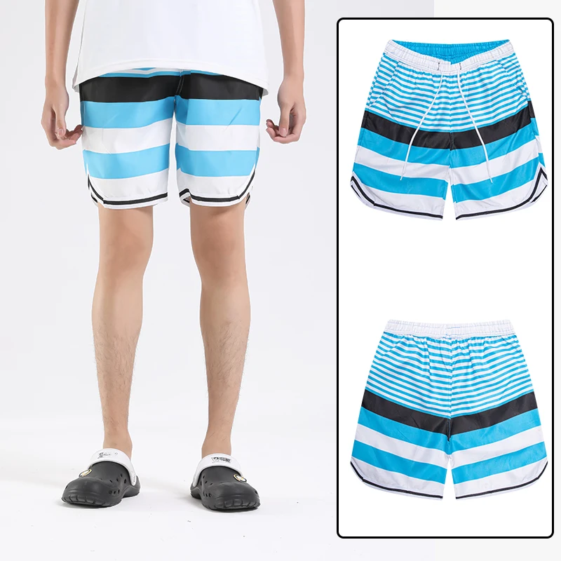 Men Summer Beach Pants Casual Fashion Elastic Waist Loose Seaside Swimming Trunks Trend Breathable Lace Up Plate Shorts
Men Summer Beach Pants Casual Fashion Elastic Waist Loose Seaside Swimming Trunks Trend Breathable Lace Up Plate Shorts