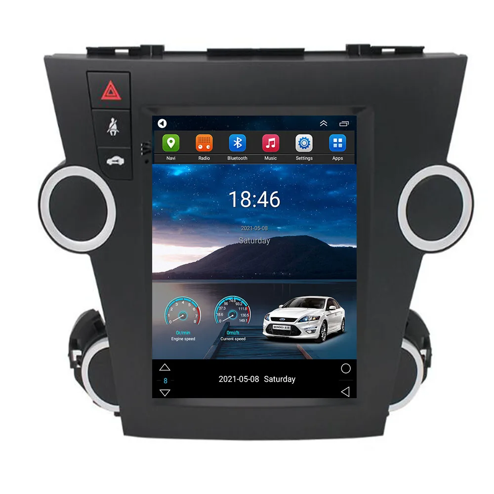 For Toyota Highlander 2 XU40 2007 - 2013 For Tesla Style Screen Car Radio Multimedia Video Player Navi GPS Camera NO 2din DVD
For Toyota Highlander 2 XU40 2007 - 2013 For Tesla Style Screen Car Radio Multimedia Video Player Navi GPS Camera NO 2din DVD