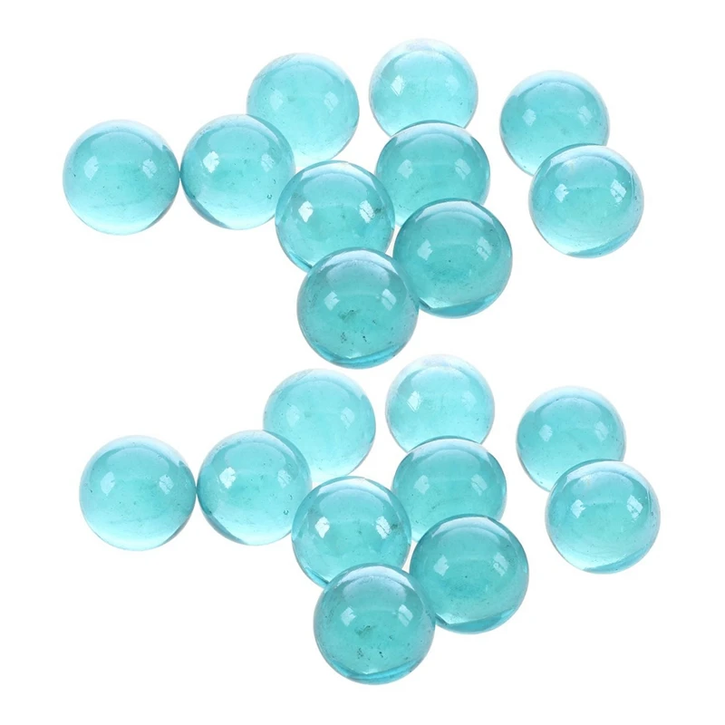 20 Pcs Marbles 16Mm Glass Marbles Knicker Glass Balls Decoration Color Nuggets Toy Light Blue
20 Pcs Marbles 16Mm Glass Marbles Knicker Glass Balls Decoration Color Nuggets Toy Light Blue
