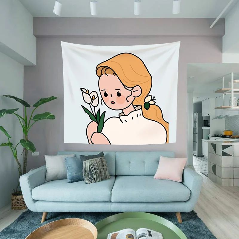 ins cartoon hanging cloth anime cute personality background cloth girl room layout decoration wall cloth tapestry
ins cartoon hanging cloth anime cute personality background cloth girl room layout decoration wall cloth tapestry