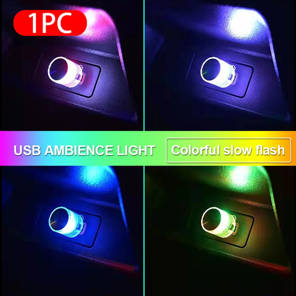 1 PC Car Mini RGB LED USB Car Interior Light Neon Atmosphere Ambient Lamp Decorative Lamp Emergency Lighting Universal Accessori
1 PC Car Mini RGB LED USB Car Interior Light Neon Atmosphere Ambient Lamp Decorative Lamp Emergency Lighting Universal Accessori