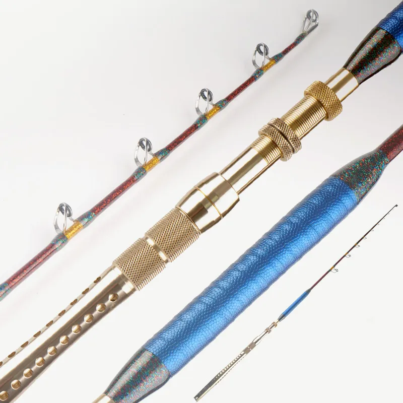 XINAGR06 tuna marlin sea saltwater big game 1.8m boat trolling rods 40kg fishing shark rod
XINAGR06 tuna marlin sea saltwater big game 1.8m boat trolling rods 40kg fishing shark rod
