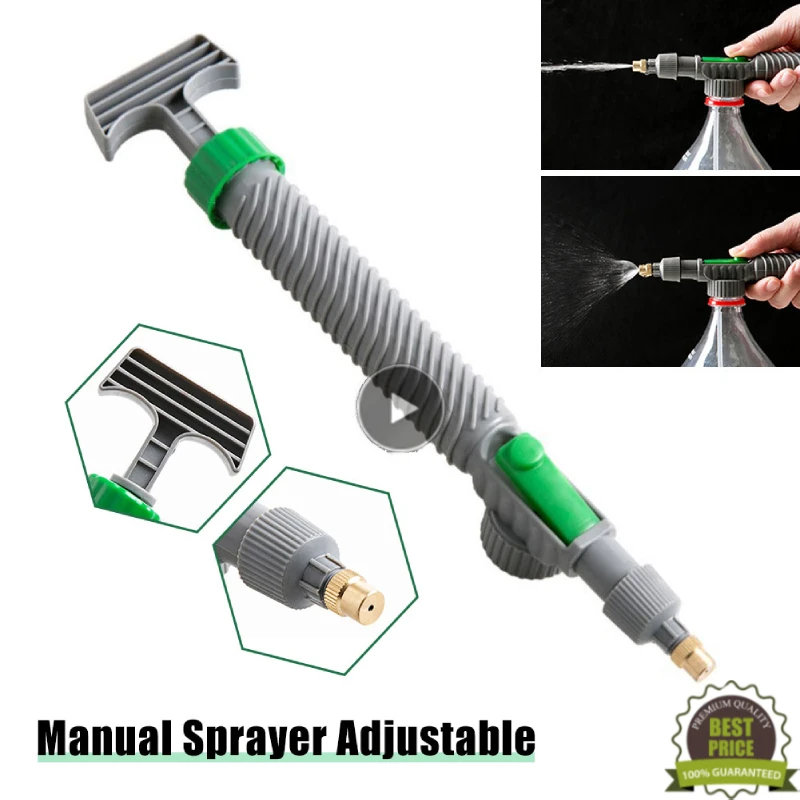 1Pc High Pressure Air Pump Manual Sprayer Adjustable Drink Bottle Spray Nozzle Garden Watering Tool Pump Sprayer Garden Watering
1Pc High Pressure Air Pump Manual Sprayer Adjustable Drink Bottle Spray Nozzle Garden Watering Tool Pump Sprayer Garden Watering