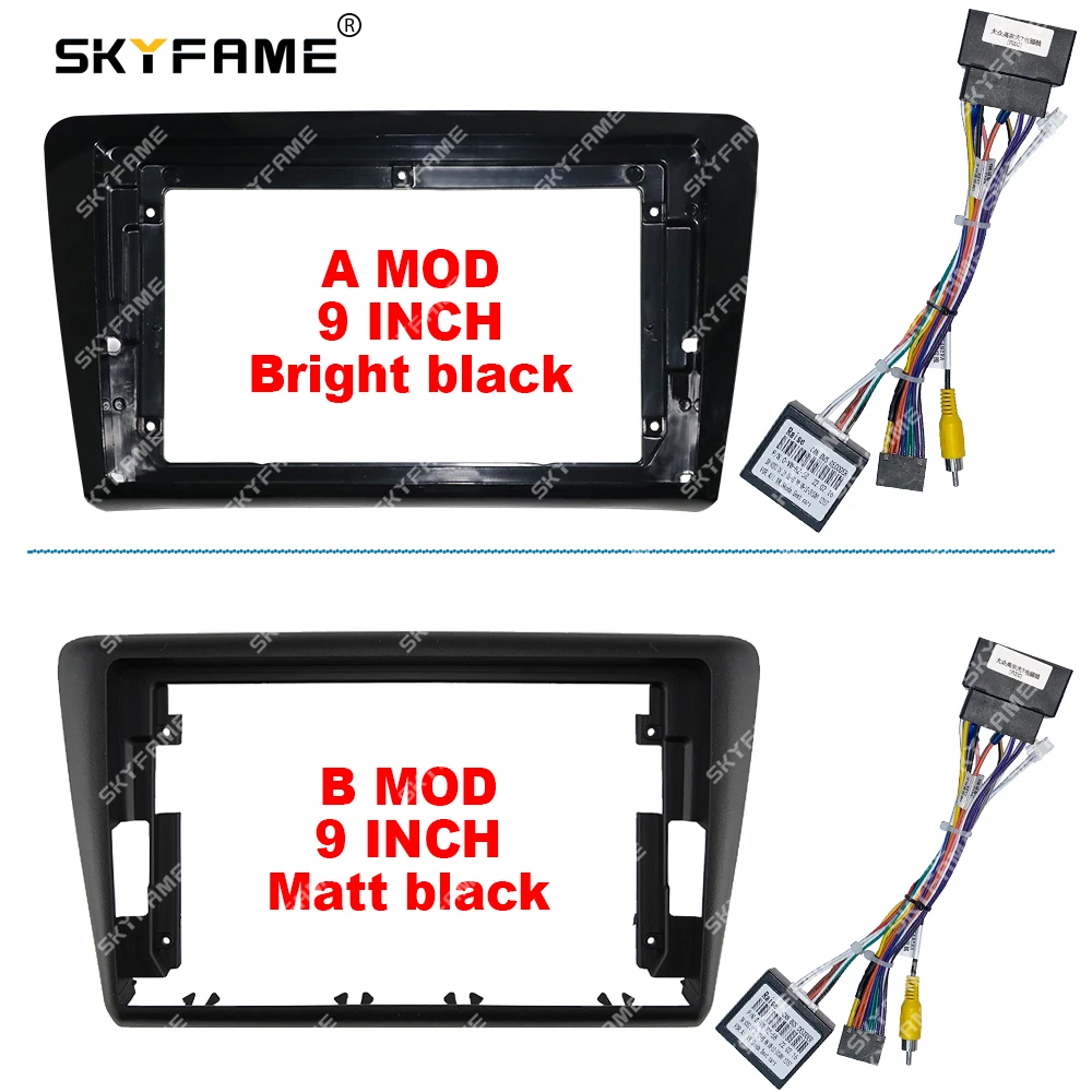 SKYFAME Car Frame Fascia Adapter Canbus Box Decoder For Skoda Rapid NH1 NH3 Seat Toledo Android Radio Dash Fitting Panel Kit
SKYFAME Car Frame Fascia Adapter Canbus Box Decoder For Skoda Rapid NH1 NH3 Seat Toledo Android Radio Dash Fitting Panel Kit