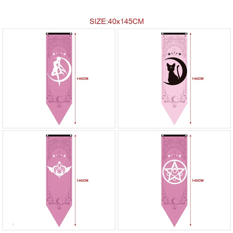 40x145cm Pink Color Cat Moon Painting Print Pink Burgees Wall Art Pennant Flags for Girls Bedroom Pictures Decor
40x145cm Pink Color Cat Moon Painting Print Pink Burgees Wall Art Pennant Flags for Girls Bedroom Pictures Decor