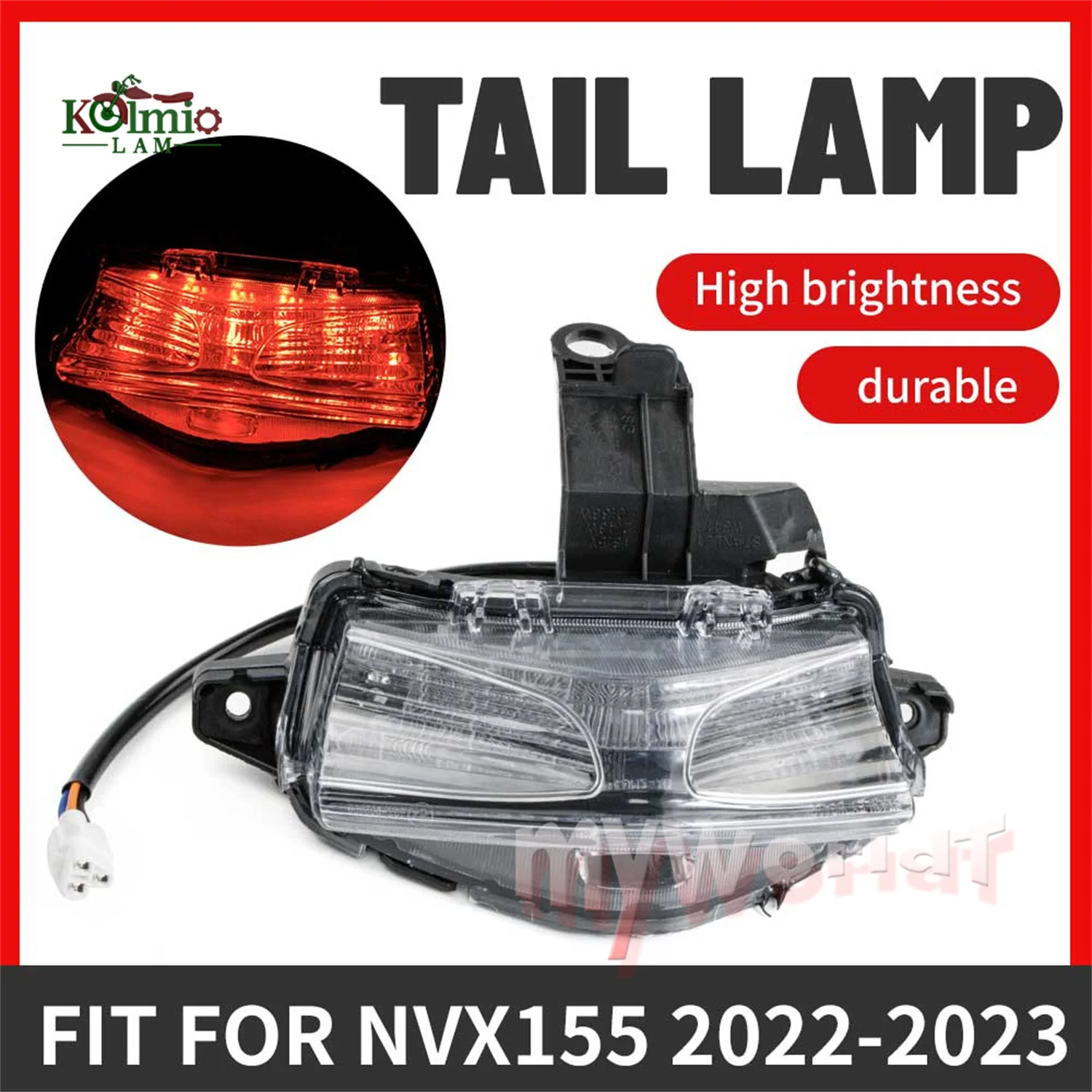 Fit For YAMAHA NVX155 AEROX155 AERON125 V1 Generation Motorcycle Tail Lights Taillight
Fit For YAMAHA NVX155 AEROX155 AERON125 V1 Generation Motorcycle Tail Lights Taillight