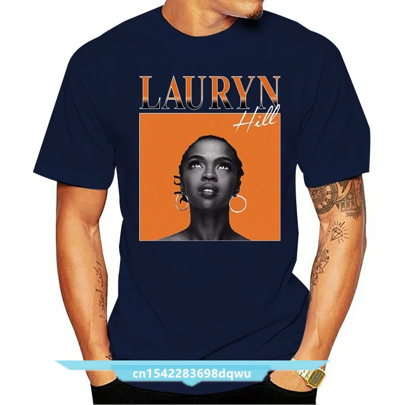 Футболка «Лаурин хилл», одежда fugees Lauryn Hill, эксклюзивный Топ унисекс из 100% хлопка с коротким рукавом и круглым вырезом, футболка 
Футболка «Лаурин хилл», одежда fugees Lauryn Hill, эксклюзивный Топ унисекс из 100% хлопка с коротким рукавом и круглым вырезом, футболка