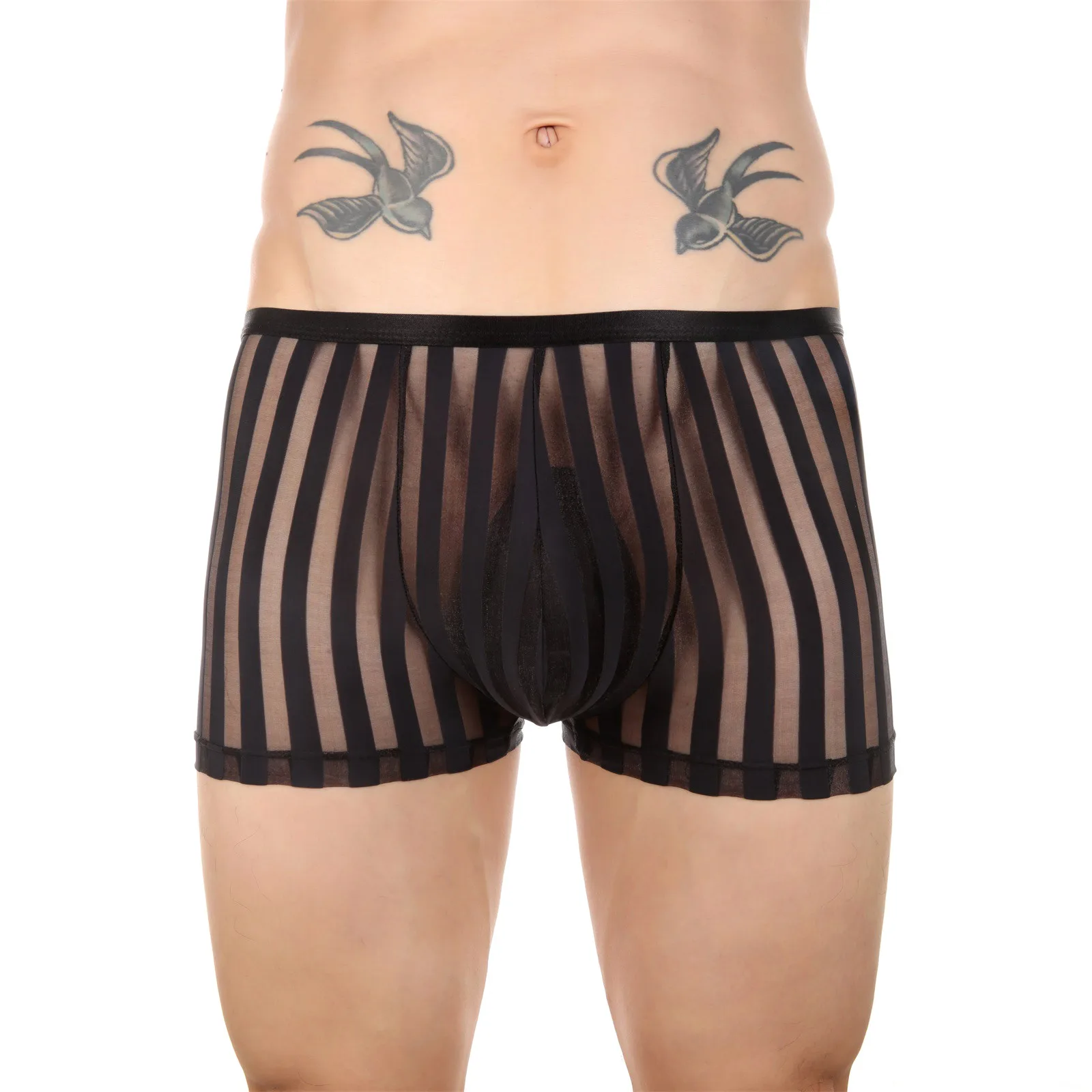 Мужские трусы-боксеры в полоску
Мужские трусы-боксеры в полоску