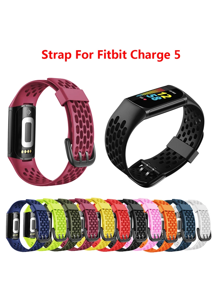 Strap For Fitbit Charge 5 Wristband Silicone Sports Replacement Accessories New Band For Fitbit Charge 5 Bracelet Watch Strap
Strap For Fitbit Charge 5 Wristband Silicone Sports Replacement Accessories New Band For Fitbit Charge 5 Bracelet Watch Strap