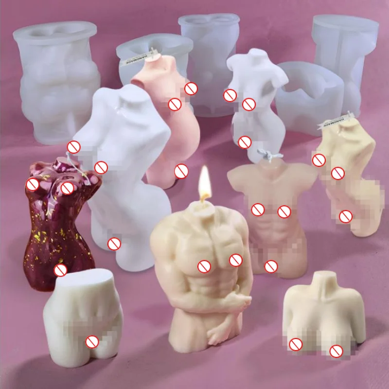 New Man Woman Candle Silicone Mold DIY Male Pregnant Woman Body Shy Woman Silicone candle making molds
New Man Woman Candle Silicone Mold DIY Male Pregnant Woman Body Shy Woman Silicone candle making molds