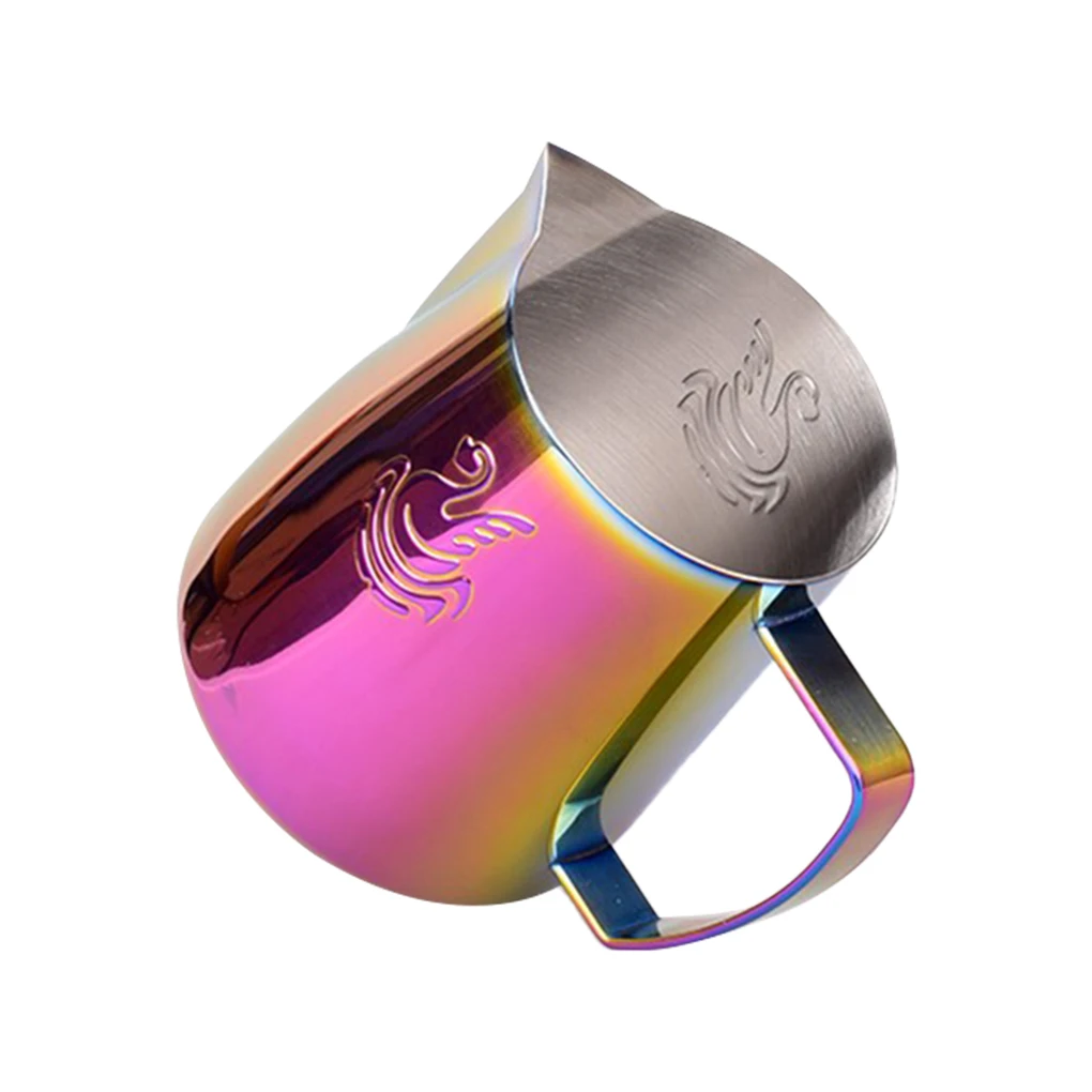 400ml/600ml Coffee Frothing Pitcher Cup Frother Jug Coffee Latte Art Accessory 304 Stainless Steel Coffee Latte Mould Pitcher
400ml/600ml Coffee Frothing Pitcher Cup Frother Jug Coffee Latte Art Accessory 304 Stainless Steel Coffee Latte Mould Pitcher