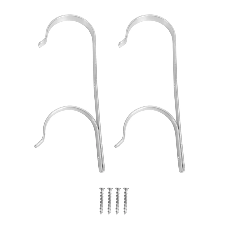 Pool Pole Hanger Premium 4Pc Aluminium Holder Set, Hooks For Telescopic Poles, Skimmers, Leaf Rakes, Nets, Brushes, Vacuum Hose,
Pool Pole Hanger Premium 4Pc Aluminium Holder Set, Hooks For Telescopic Poles, Skimmers, Leaf Rakes, Nets, Brushes, Vacuum Hose,